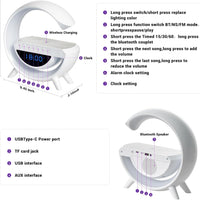 Multi - function Desktop Bluetooth Speaker - Wasina