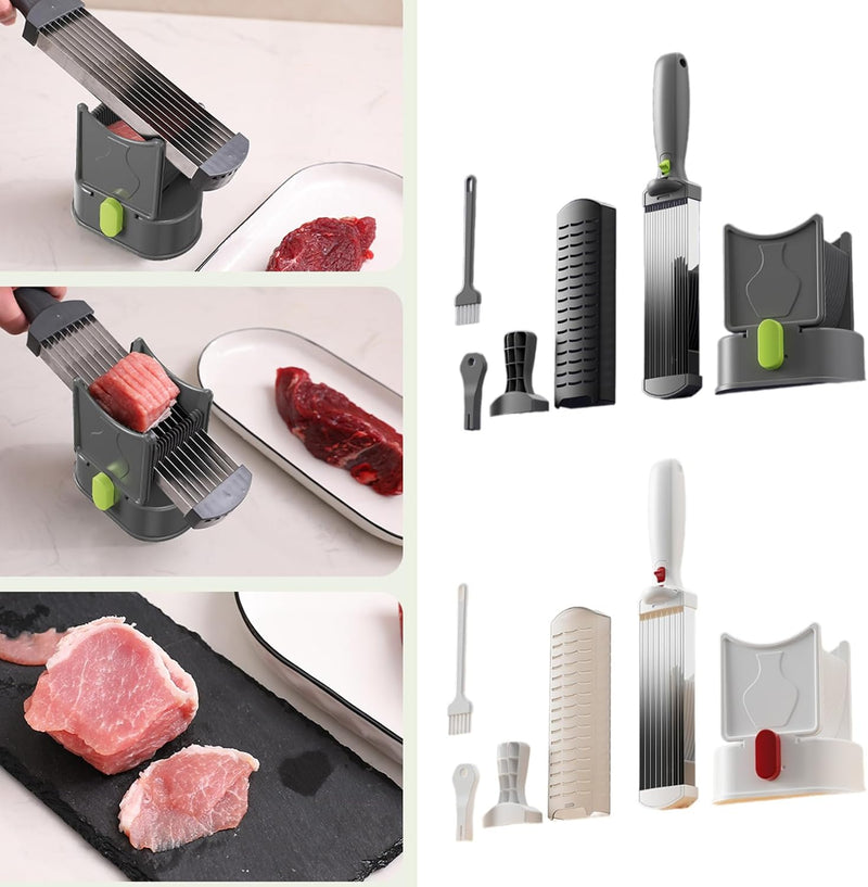 Meat Slicer - Versatile Handheld Meat Cutter for Quick and Easy Slicing of Beef - Wasina