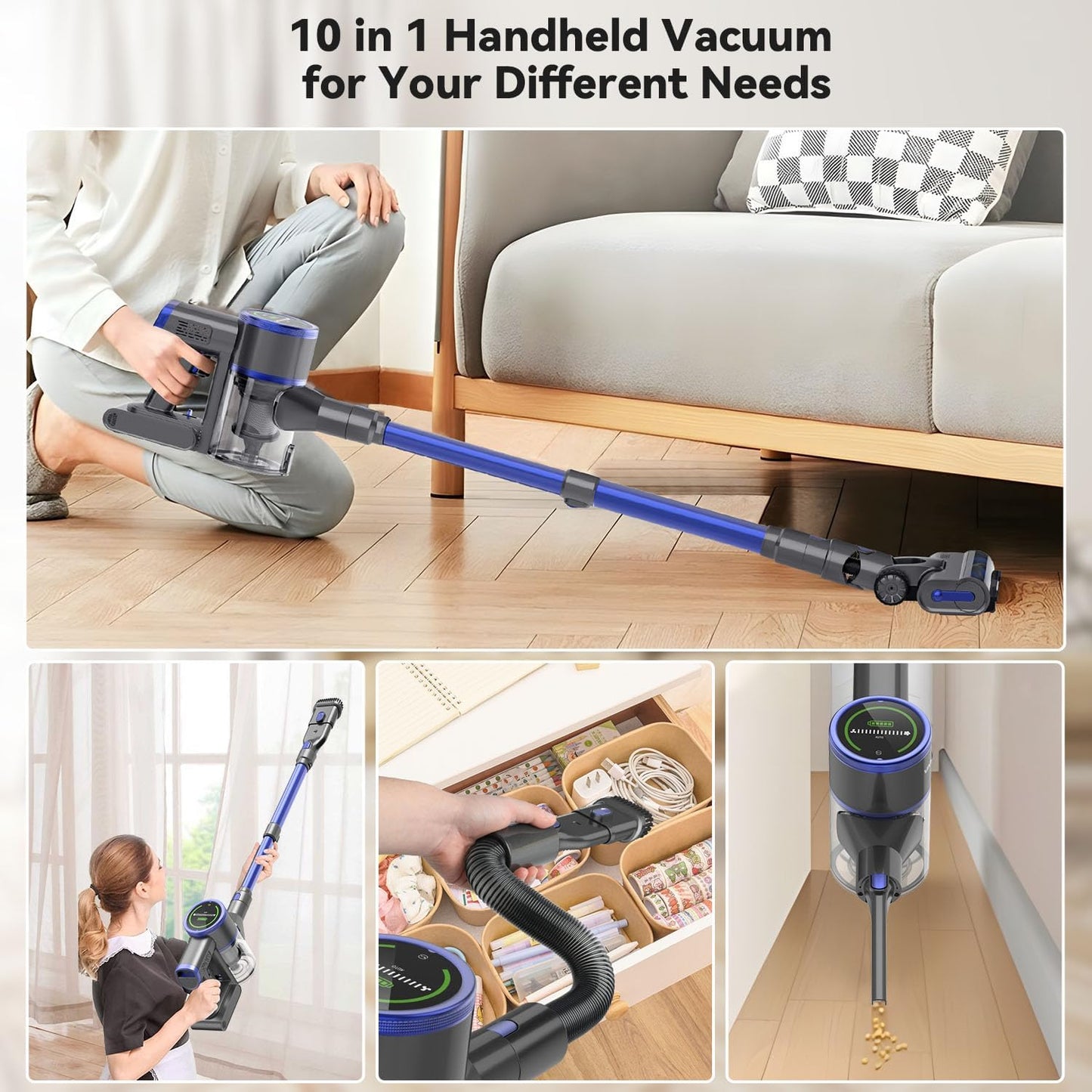VAKYOU Cordless Vacuum Cleaner - Wasina