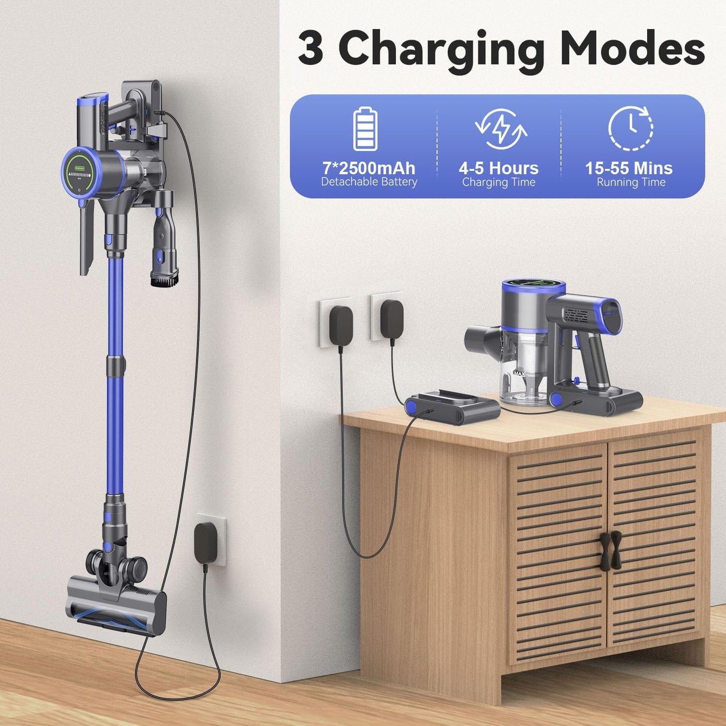 VAKYOU Cordless Vacuum Cleaner - Wasina