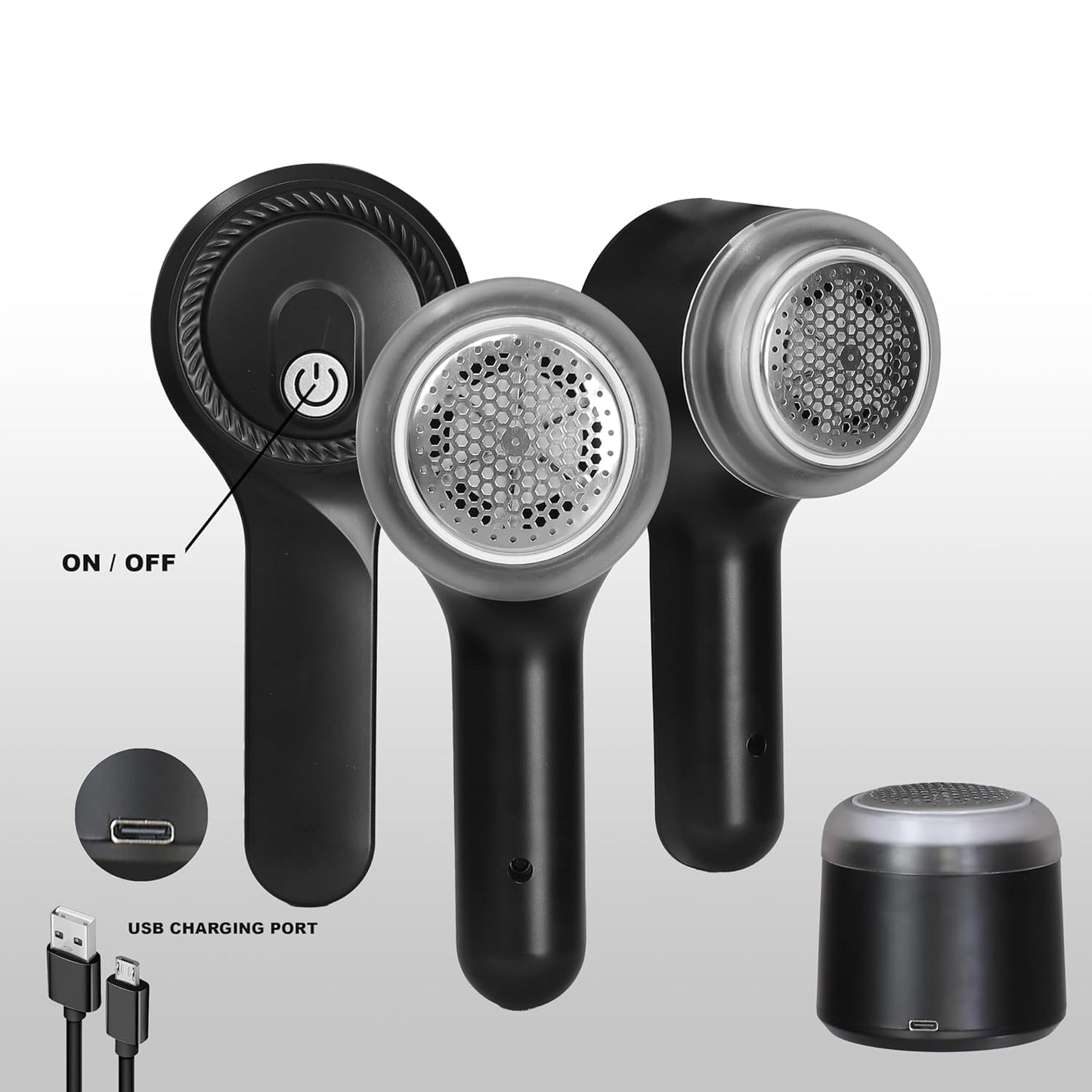 MDHL MD-370 Lint Remover | Rechargeable Fabric Shaver
