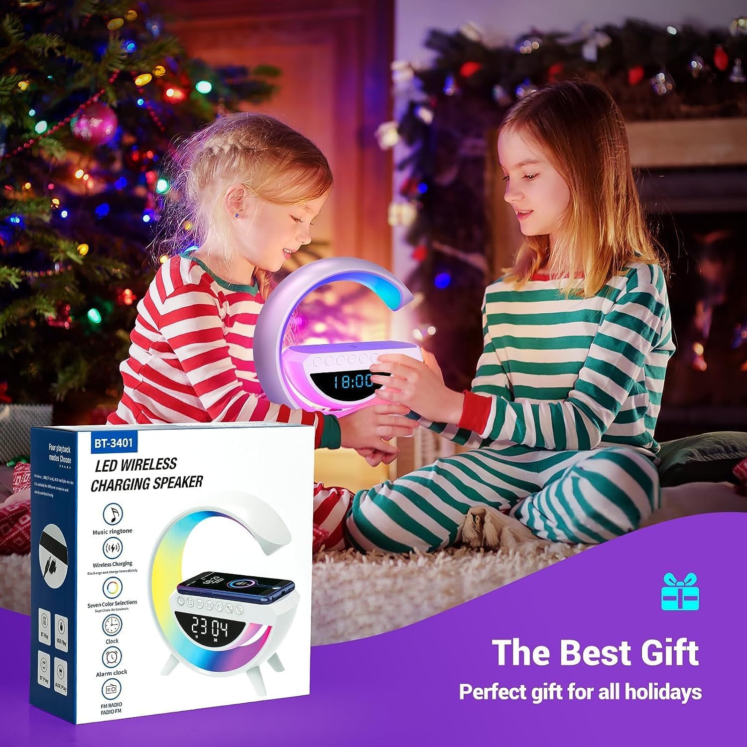 Multi - function Desktop Bluetooth Speaker - Wasina