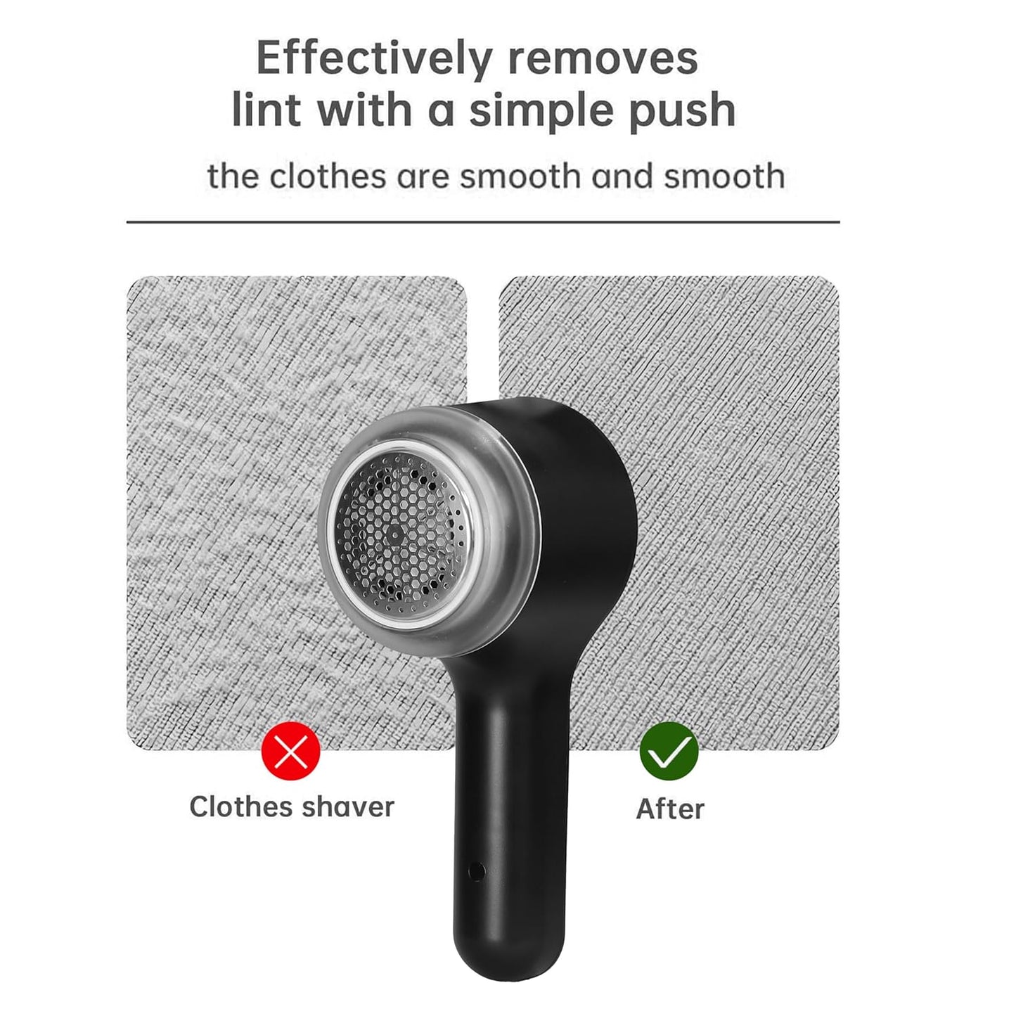 MDHL MD-370 Lint Remover | Rechargeable Fabric Shaver