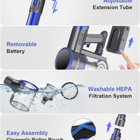 VAKYOU Cordless Vacuum Cleaner - Wasina