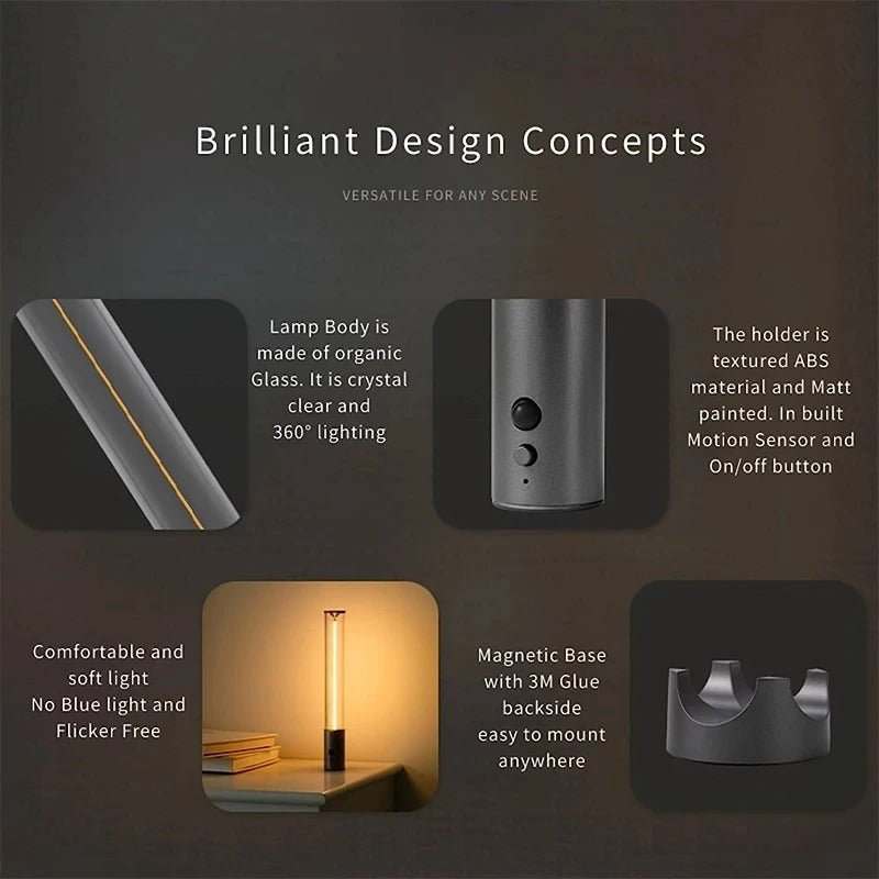 Augelight Moderne Sans Fil LED Lampe - Wasina