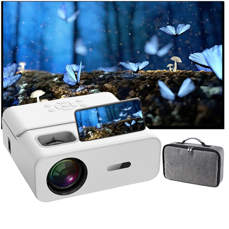 F2 Mini Portable Projector - Full HD 1080p Home Theater